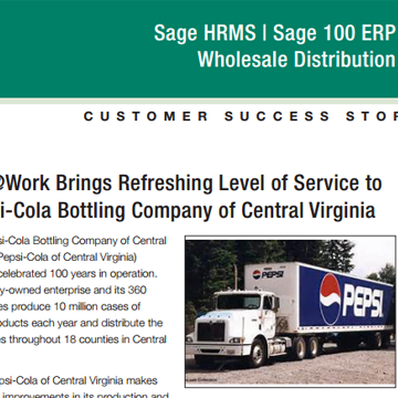 Pepsi-Cola Bottling  Company of Central Virginia