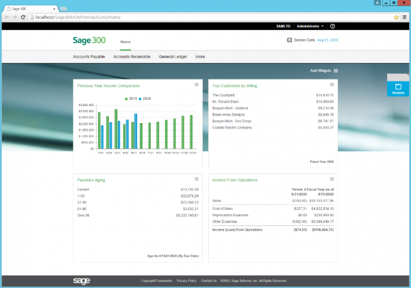 Along with the new screens, a KPI dashboard will serve as the homepage.  