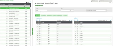 Automatic Journals in Sage X3