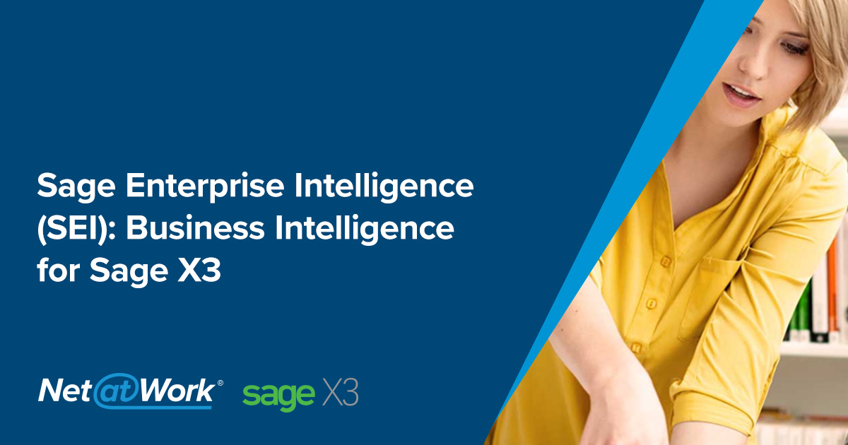 Sage Enterprise Intelligence Sei Bi Reporting Tool For Sage X3 Sage Enterprise Intelligence Sei Bi Reporting Tool For Sage X3