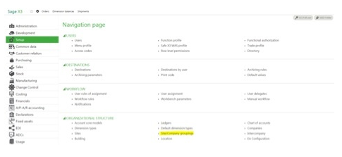 Out-of-the-Box Consolidation in Sage X3 ERP