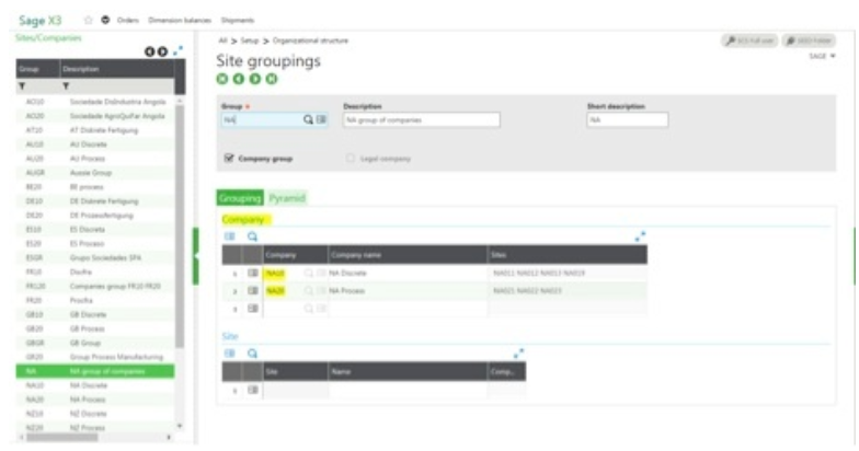 Out-of-the-Box Consolidation in Sage X3 ERP