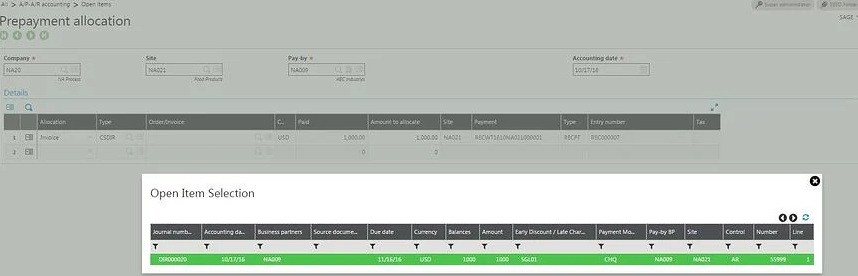 How to Handle Unapplied Payments in Sage X3