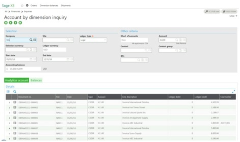 Out-of-the-Box Consolidation in Sage X3 ERP