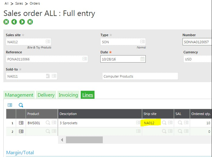 Setting Up Intercompany Transactions in Sage X3