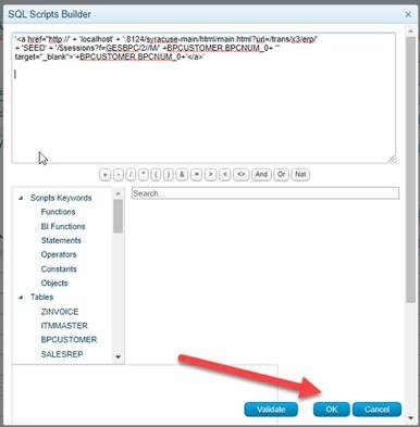 Adding Hyperlinks to Sage X3