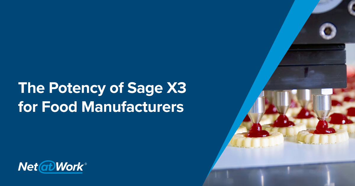 ERP for Food Manufacturers: The Potency of Sage X3 for Food Manufacturers