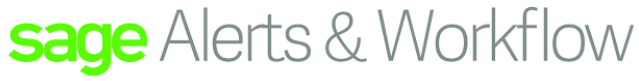 Sage HRMS and Sage Alerts