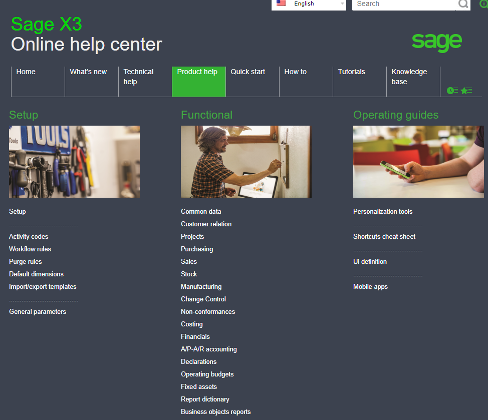 Sage x3 user guide - How to Access Sage X3 Online Documentation