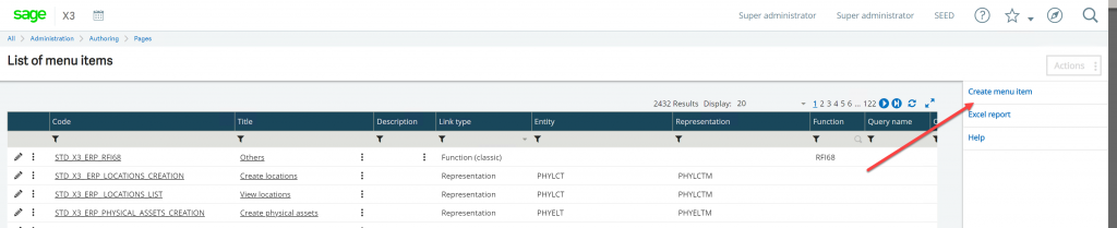 Sage X3 Query Live in Excel