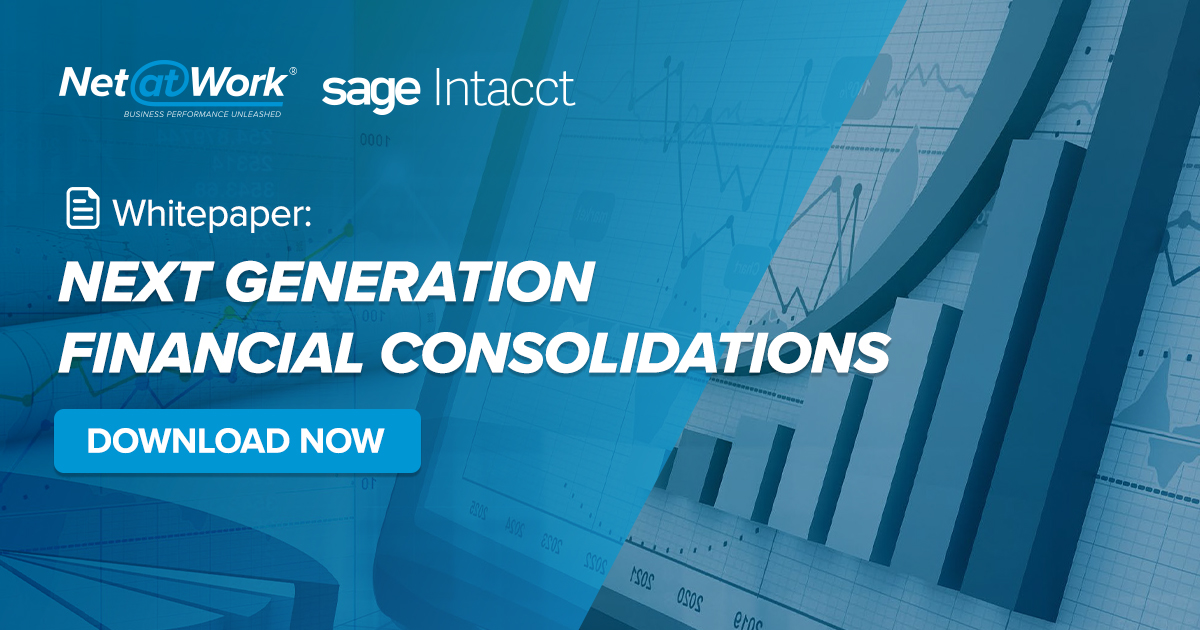 Sage Intacct Cloud ERP Next Generation Financial Consolidations