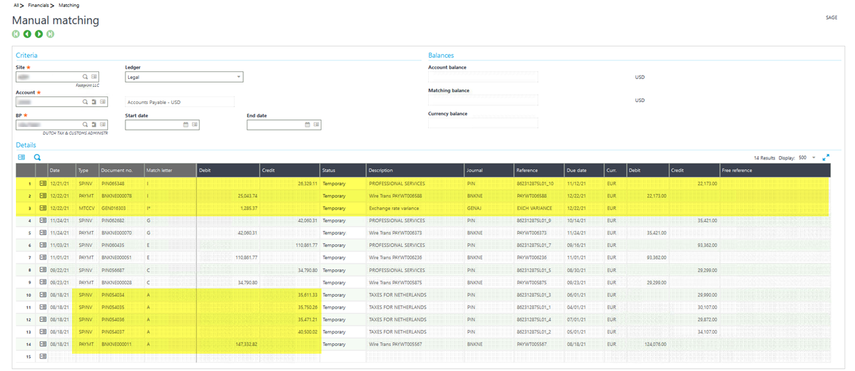 Viewing Transaction Currency Rates in Sage X3