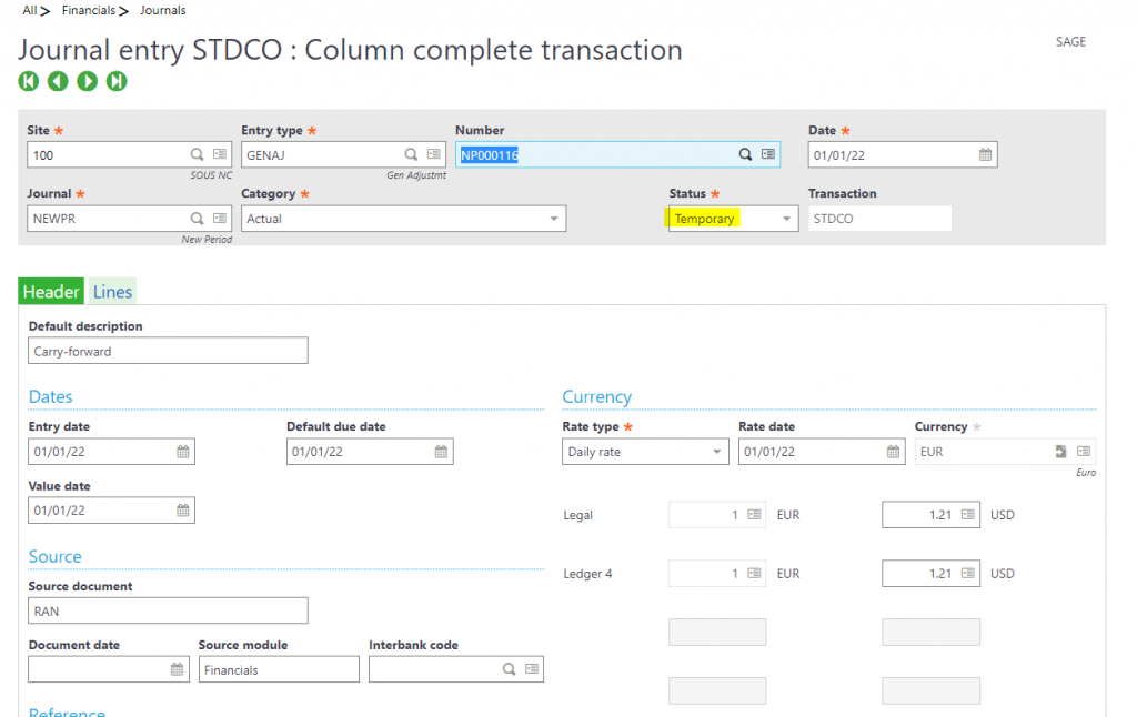 How to Reopen a Closed Fiscal Year in Sage X3