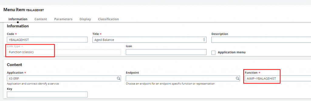 reports access sage x3