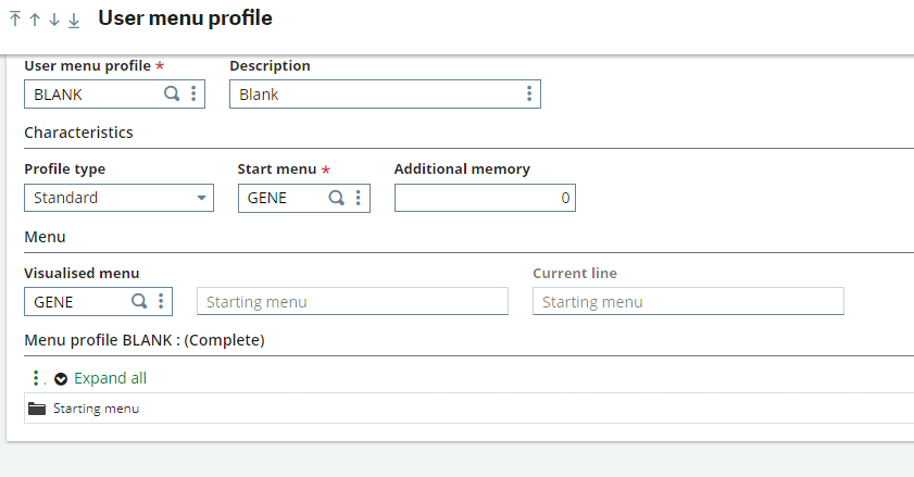 reports access sage x3