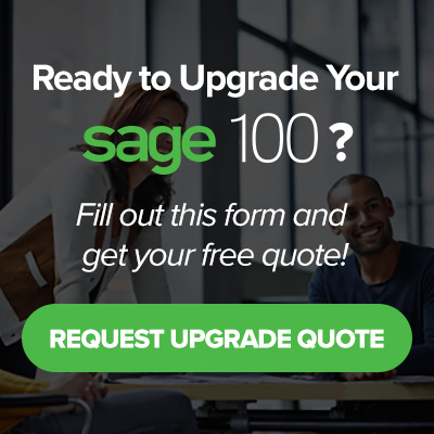Sage 100 upgrade