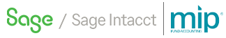 MIP Fund Accounting + Sage Intacct