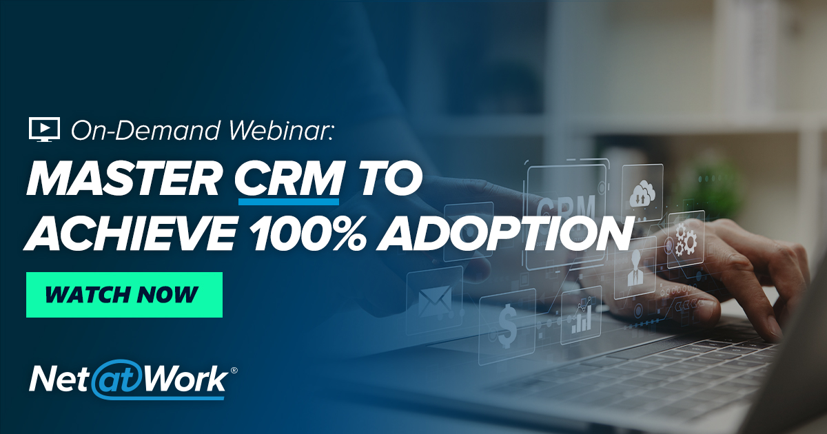 Master CRM to Achieve 100% Adoption - Creatio CRM
