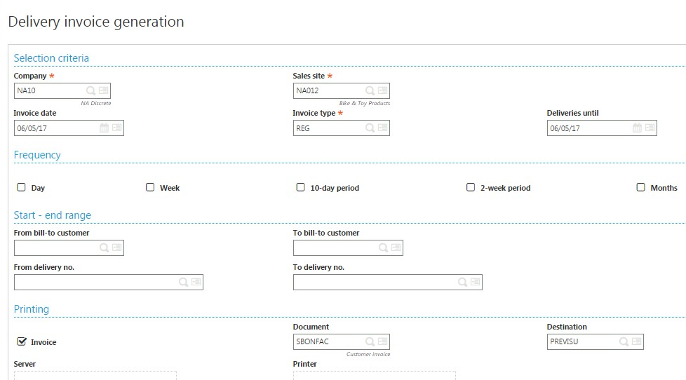Automating Shipping in Sage X3