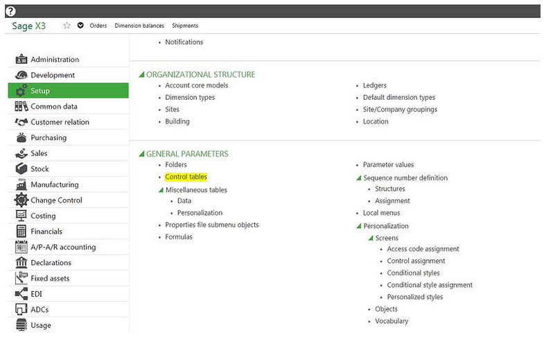 Sage X3 tips : Adding Controls to Fields in Sage X3