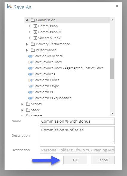 custom formula in sage x3