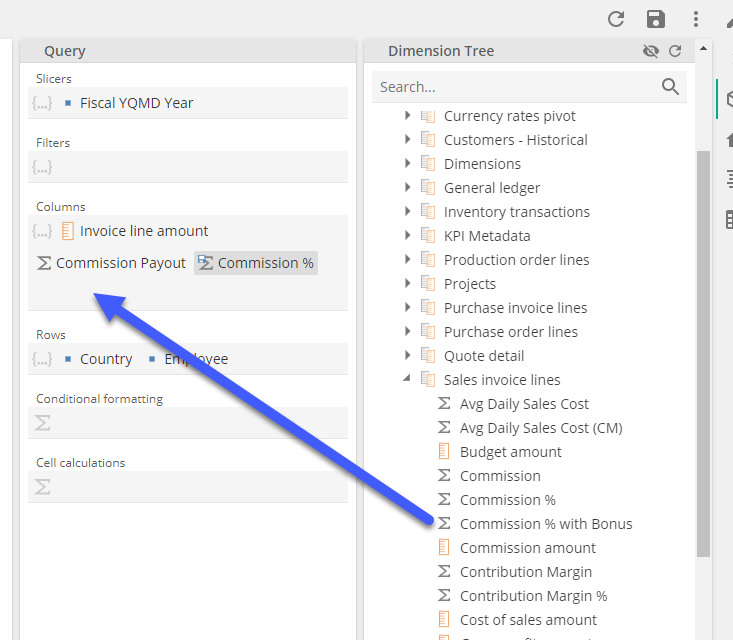 custom formula in sage x3