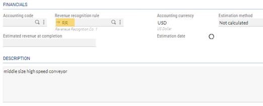 Revenue Recognition in Sage X3