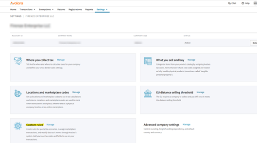 Custom Tax Rule to Override AvaTax Calculations