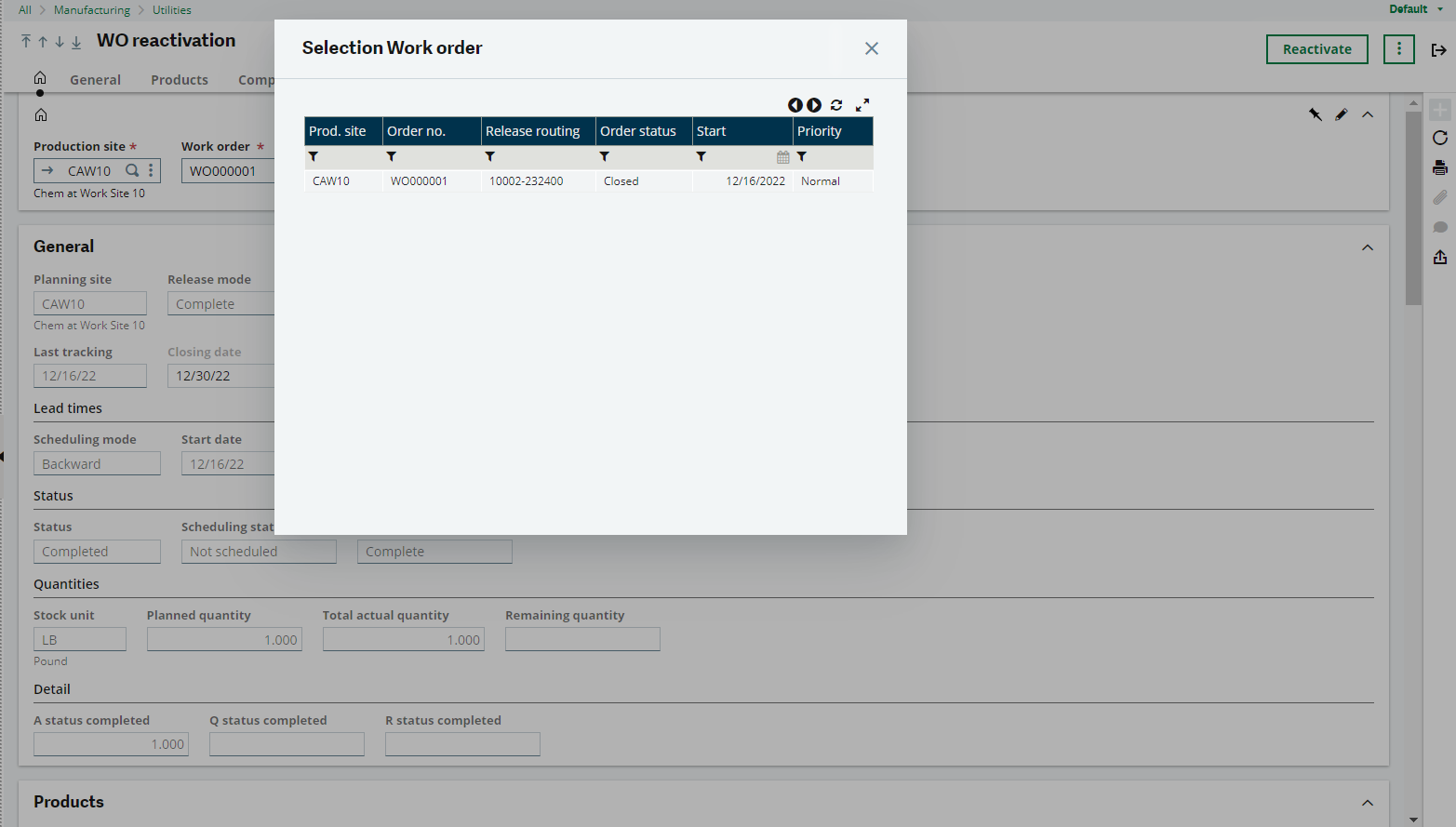 reopen-work-order-sage-x3
