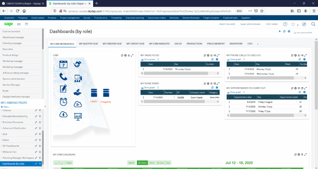 Sage X3 CRM Integration