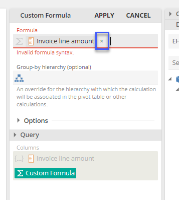 custom formula in sage x3