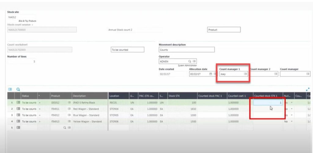 How to Perform Inventory Multi-Counting in Sage X3