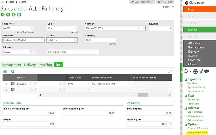 Setting Up Intercompany Transactions in Sage X3
