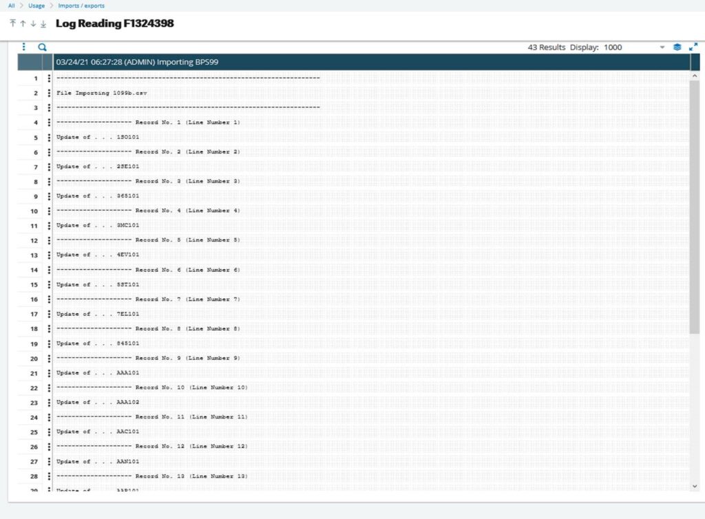 Importing Data to Update Fields in Sage X3