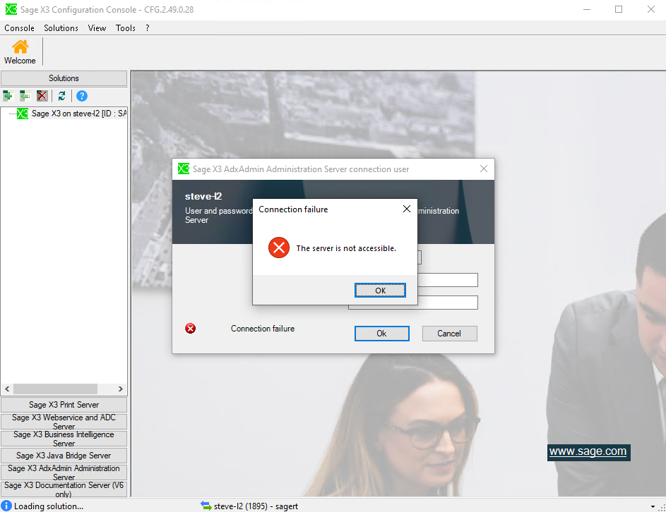 Security Vulnerability Sage X3